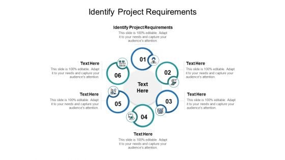 Identify Project Requirements Ppt PowerPoint Presentation Infographic Template Elements Cpb