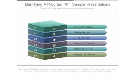 Identifying A Program Ppt Sample Presentations