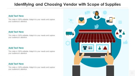 Identifying And Choosing Vendor With Scope Of Supplies Elements PDF