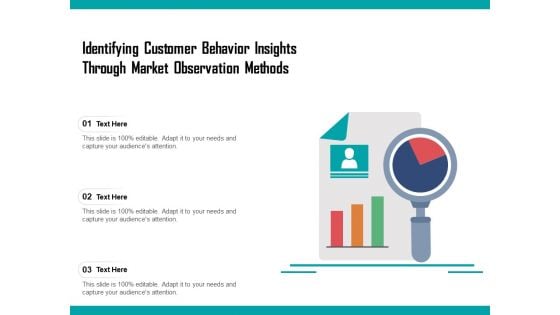 Identifying Customer Behavior Insights Through Market Observation Methods Ppt PowerPoint Presentation Icon Pictures PDF