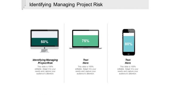 Identifying Managing Project Risk Ppt Powerpoint Presentation Visual Aids Layouts Cpb