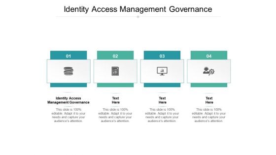 Identity Access Management Governance Ppt PowerPoint Presentation Summary Images Cpb Pdf