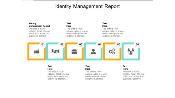 Identity Management Report Ppt PowerPoint Presentation File Sample Cpb Pdf