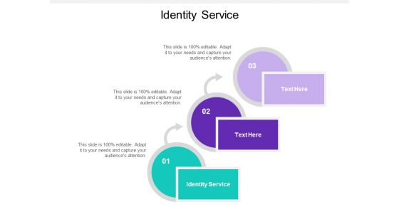 Identity Service Ppt PowerPoint Presentation Portfolio Sample Cpb