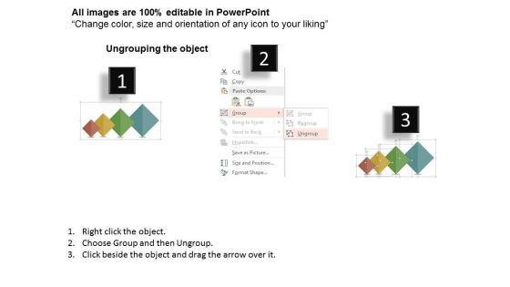 Illustration For Business Steps With Icons Powerpoint Template