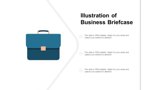 Illustration Of Business Briefcase Ppt PowerPoint Presentation Infographics Slide Download