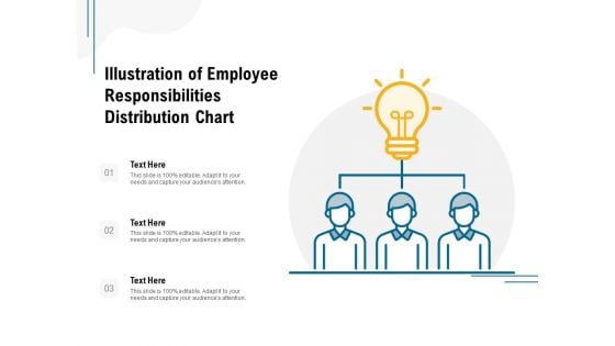 Illustration Of Employee Responsibilities Distribution Chart Ppt PowerPoint Presentation Rules