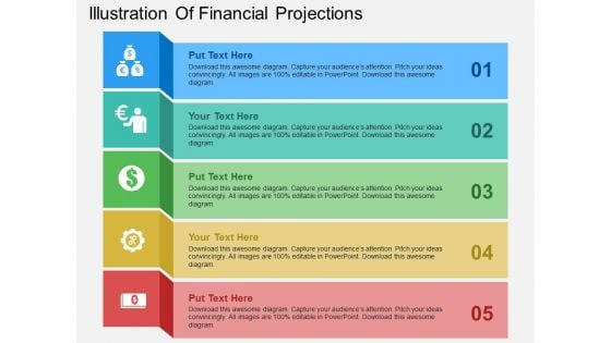 Illustration Of Financial Projections Powerpoint Templates