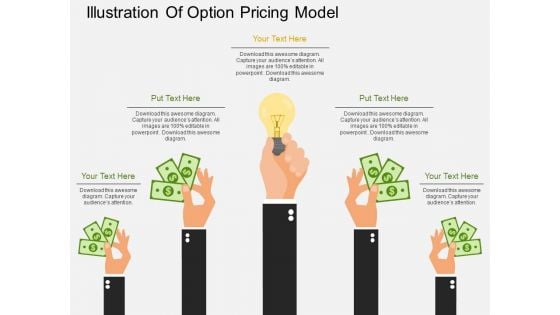 Illustration Of Option Pricing Model Powerpoint Template