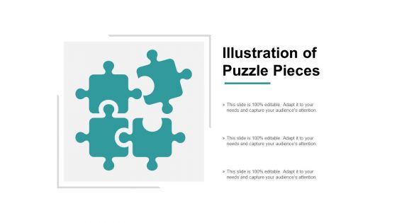 Illustration Of Puzzle Pieces Ppt PowerPoint Presentation Professional Templates