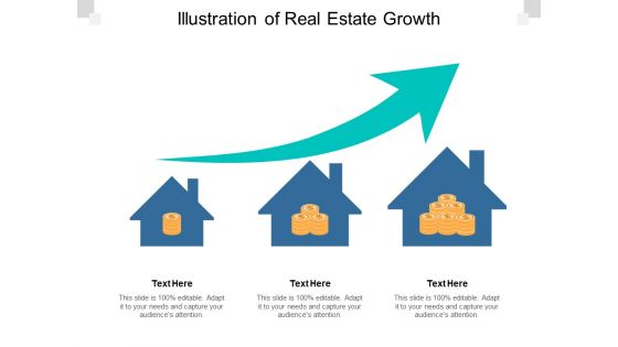 Illustration Of Real Estate Growth Ppt PowerPoint Presentation Gallery Themes