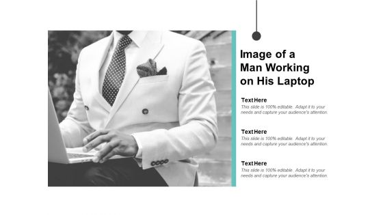 Image Of A Man Working On His Laptop Ppt PowerPoint Presentation Gallery Background Image