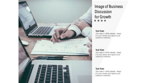 Image Of Business Discussion For Growth Ppt PowerPoint Presentation Show Example
