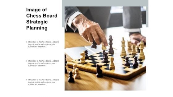 Image Of Chess Board Strategic Planning Ppt PowerPoint Presentation Model Graphic Images