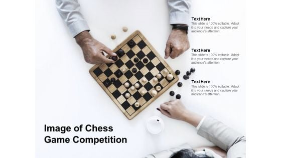 Image Of Chess Game Competition Ppt PowerPoint Presentation Summary Layout