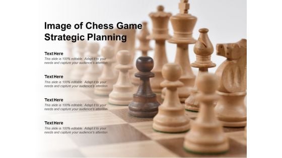 Image Of Chess Game Strategic Planning Ppt PowerPoint Presentation Summary Rules