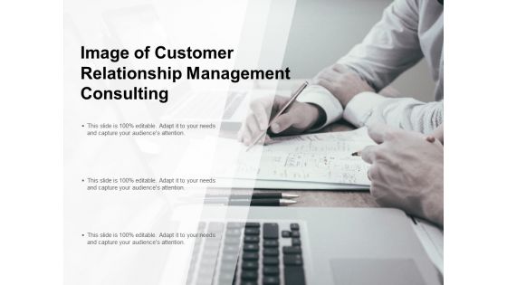 Image Of Customer Relationship Management Consulting Ppt PowerPoint Presentation Show Objects