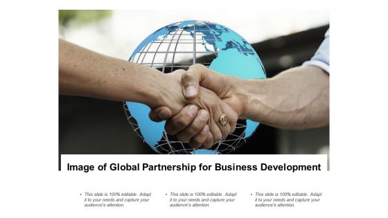 Image Of Global Partnership For Business Development Ppt PowerPoint Presentation Slides Backgrounds