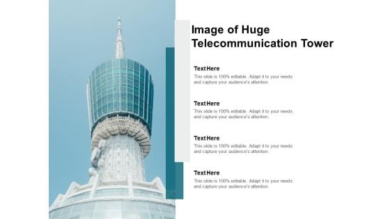 Image Of Huge Telecommunication Tower Ppt PowerPoint Presentation Gallery Slide