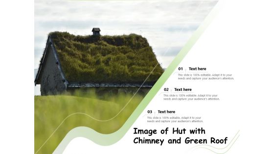 Image Of Hut With Chimney And Green Roof Ppt PowerPoint Presentation Infographic Template Example Introduction PDF