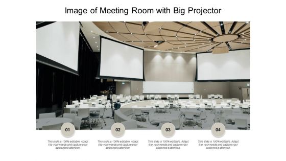 Image Of Meeting Room With Big Projector Ppt PowerPoint Presentation Infographics Design Inspiration