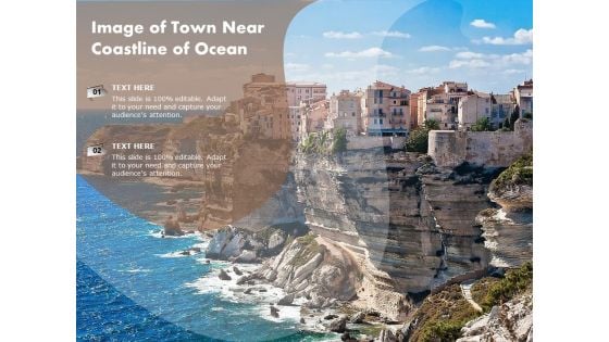 Image Of Town Near Coastline Of Ocean Ppt PowerPoint Presentation File Example File PDF