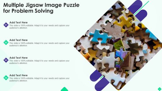 Image Puzzle Ppt PowerPoint Presentation Complete Deck With Slides