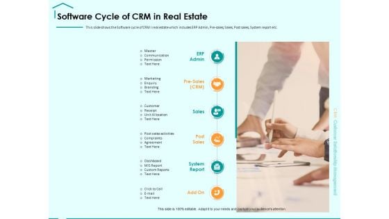 Immovable Property CRM Software Cycle Of CRM In Real Estate Ppt PowerPoint Presentation Infographic Template Slides Immovable Property CRM Software Cycle Of CRM In Real Estate Ppt PowerPoint Presentation Infographic Template Slides
