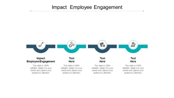 Impact Employee Engagement Ppt PowerPoint Presentation Ideas Layout Ideas Cpb