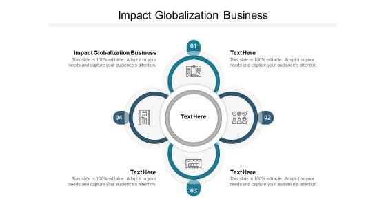 Impact Globalization Business Ppt PowerPoint Presentation Inspiration Styles Cpb