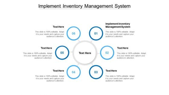 Implement Inventory Management System Ppt PowerPoint Presentation Professional Display Cpb