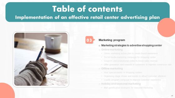 Implementation Of An Effective Retail Center Advertising Plan Ppt PowerPoint Presentation Complete Deck With Slides Slide17