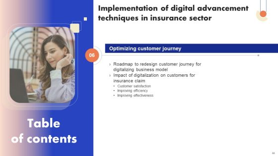 Implementation Of Digital Advancement Techniques In Insurance Sector Ppt PowerPoint Presentation Complete Deck With Slides Slide68