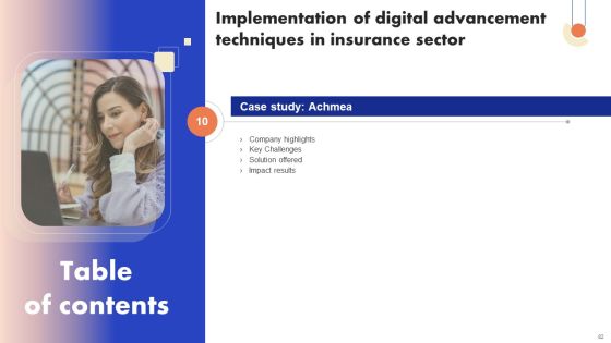 Implementation Of Digital Advancement Techniques In Insurance Sector Ppt PowerPoint Presentation Complete Deck With Slides Slide82