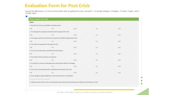 Implementation Of Risk Mitigation Strategies Within A Firm Evaluation Form For Post Crisis Rules PDF