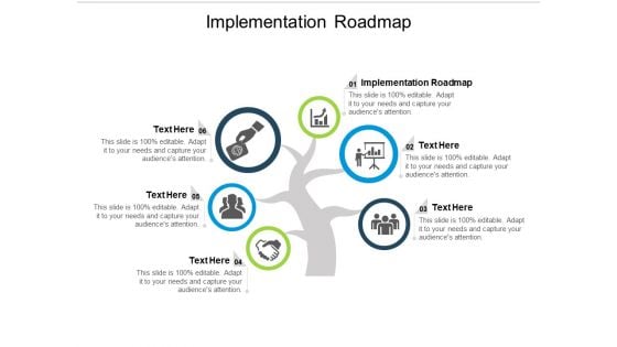 Implementation Roadmap Ppt PowerPoint Presentation Tips Cpb