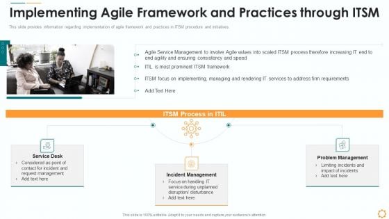 Implementing Agile Framework And Practices Through ITSM Themes PDF Implementing Agile Framework And Practices Through ITSM Themes PDF