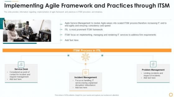 Implementing Agile Framework And Practices Through ITSM Themes PDF