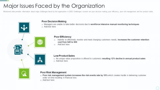 Implementing BPM Techniques Major Issues Faced By The Organization Graphics PDF