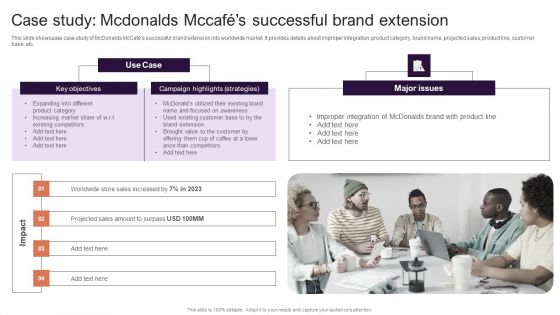 Implementing Brand Extension Initiatives For Apple Company Case Study Mcdonalds Mccafes Successful Brand Slides PDF