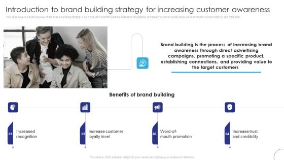 Implementing Brand Leadership Introduction To Brand Building Strategy For Increasing Summary PDF
