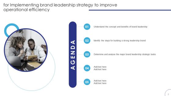 Implementing Brand Leadership Strategy To Improve Operational Efficiency Ppt PowerPoint Presentation Complete Deck With Slides Slide02