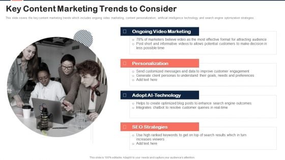 Implementing Content Marketing Plan To Nurture Leads Key Content Marketing Trends To Consider Template PDF Implementing Content Marketing Plan To Nurture Leads Key Content Marketing Trends To Consider Template PDF