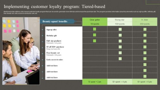Implementing Customer Loyalty Program Tiered Based Ppt PowerPoint Presentation File Portfolio PDF Implementing Customer Loyalty Program Tiered Based Ppt PowerPoint Presentation File Portfolio PDF