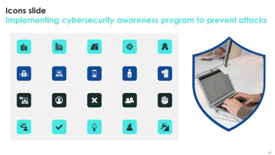 Implementing Cybersecurity Awareness Program To Prevent Attacks Ppt PowerPoint Presentation Complete Deck With Slides