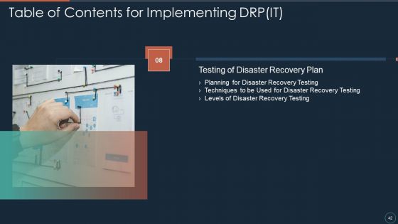 Implementing DRP IT Ppt PowerPoint Presentation Complete Deck With Slides