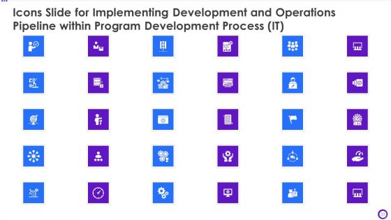 Implementing Development And Operations Pipeline Within Program Development Process IT Ppt PowerPoint Presentation Complete Deck With Slides