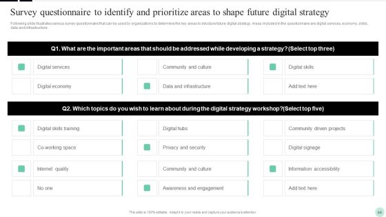 Implementing Digital Transformation Strategies To Enhance Operational Efficiency Ppt PowerPoint Presentation Complete Deck With Slides Slide44