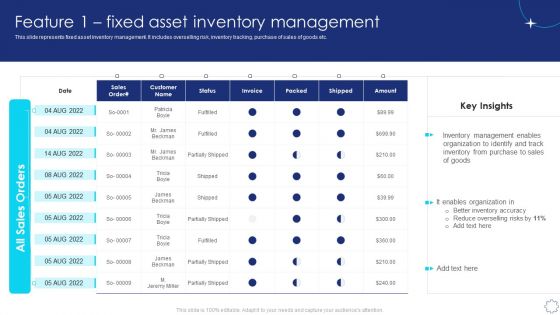 Implementing Fixed Asset Management Feature 1 Fixed Asset Inventory Management Diagrams PDF