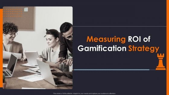 Implementing Gamification Marketing Plan To Increase Conversion Measuring ROI Of Gamification Summary PDF